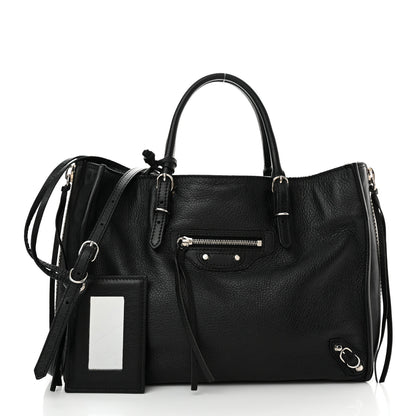 Balenciaga Calfskin Papier Mini A4 Tote Black 3 of 15