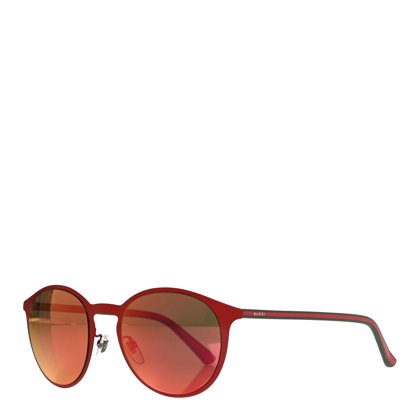 Round Sunglasses GG0504S Red Green