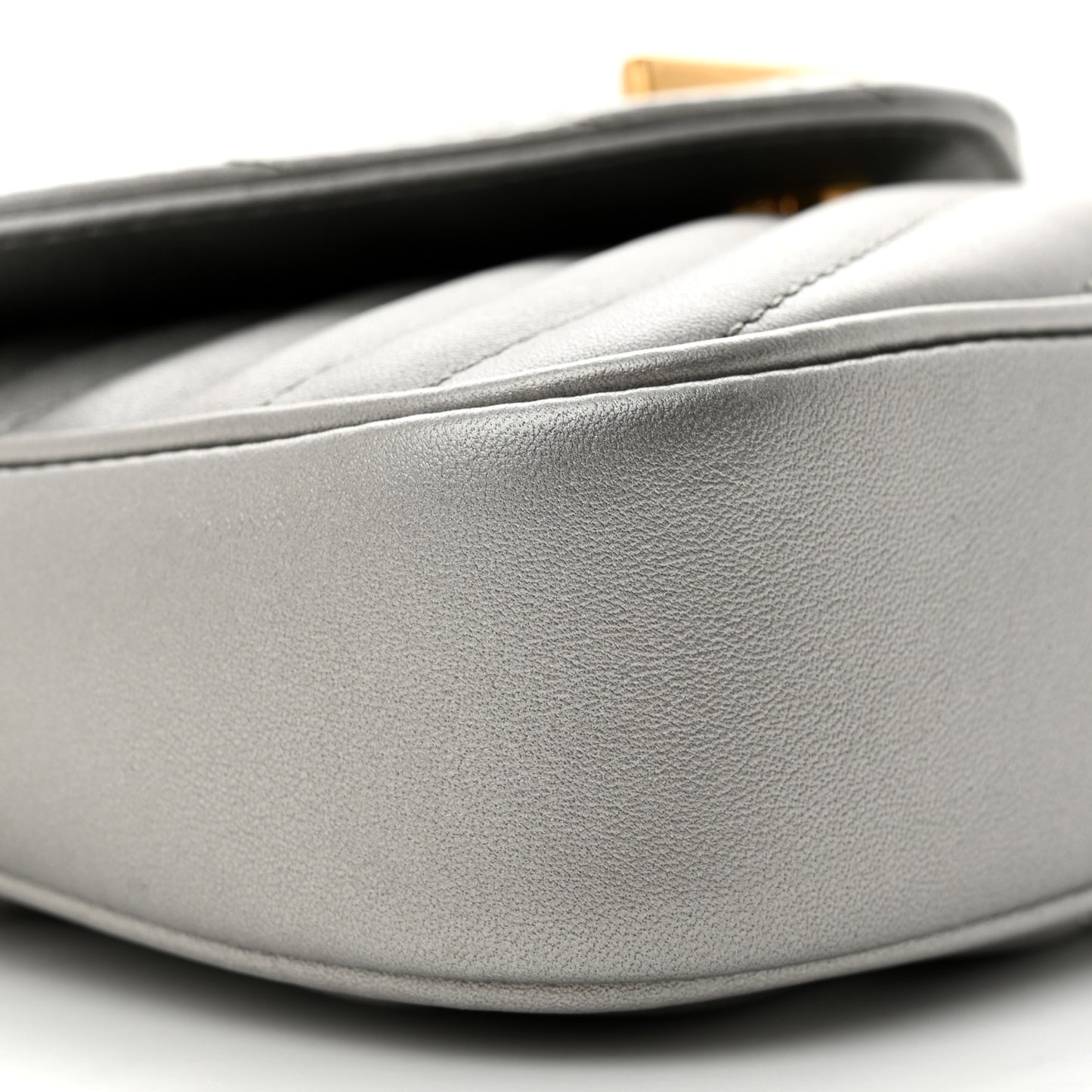 Calfskin New Wave Multi Pochette Metallic Grey