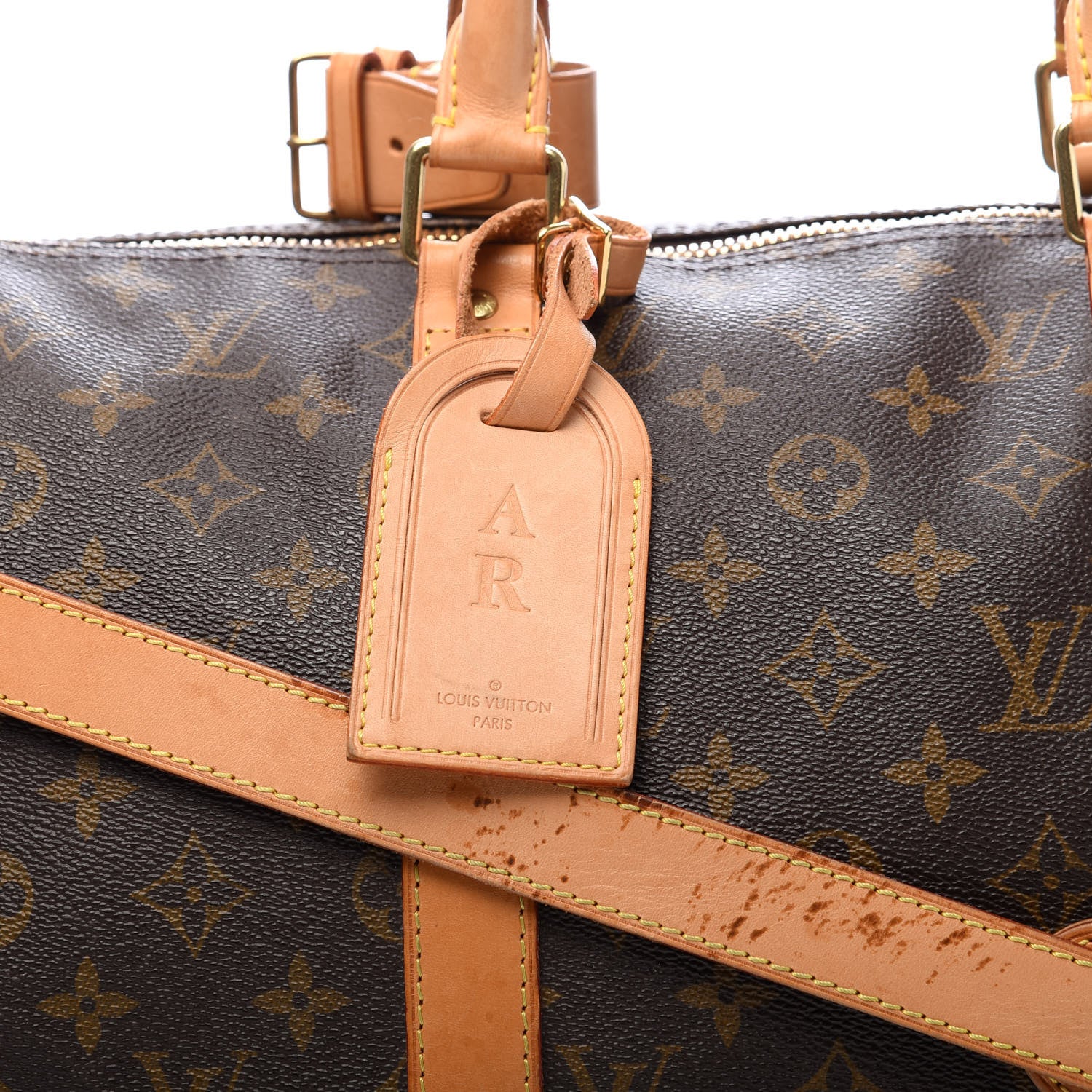 Louis Vuitton Monogram Keepall Bandouliere 50 12 of 14