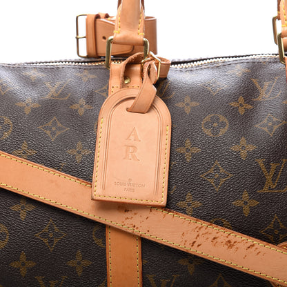 Louis Vuitton Monogram Keepall Bandouliere 50 12 of 14