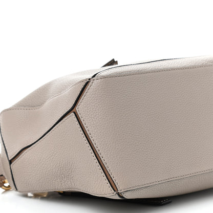 Loewe Grained Calfskin Small Puzzle Bag Sand Mink 8 of 9