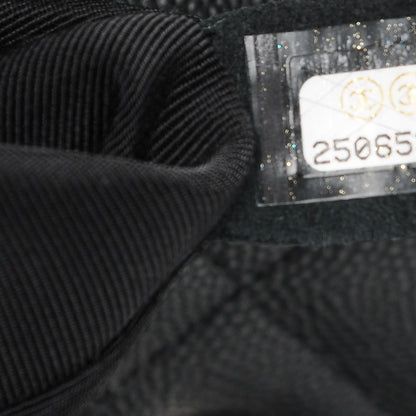 Chanel Calfskin Quilted Large CC Shopping Tote Black 6 of 6
