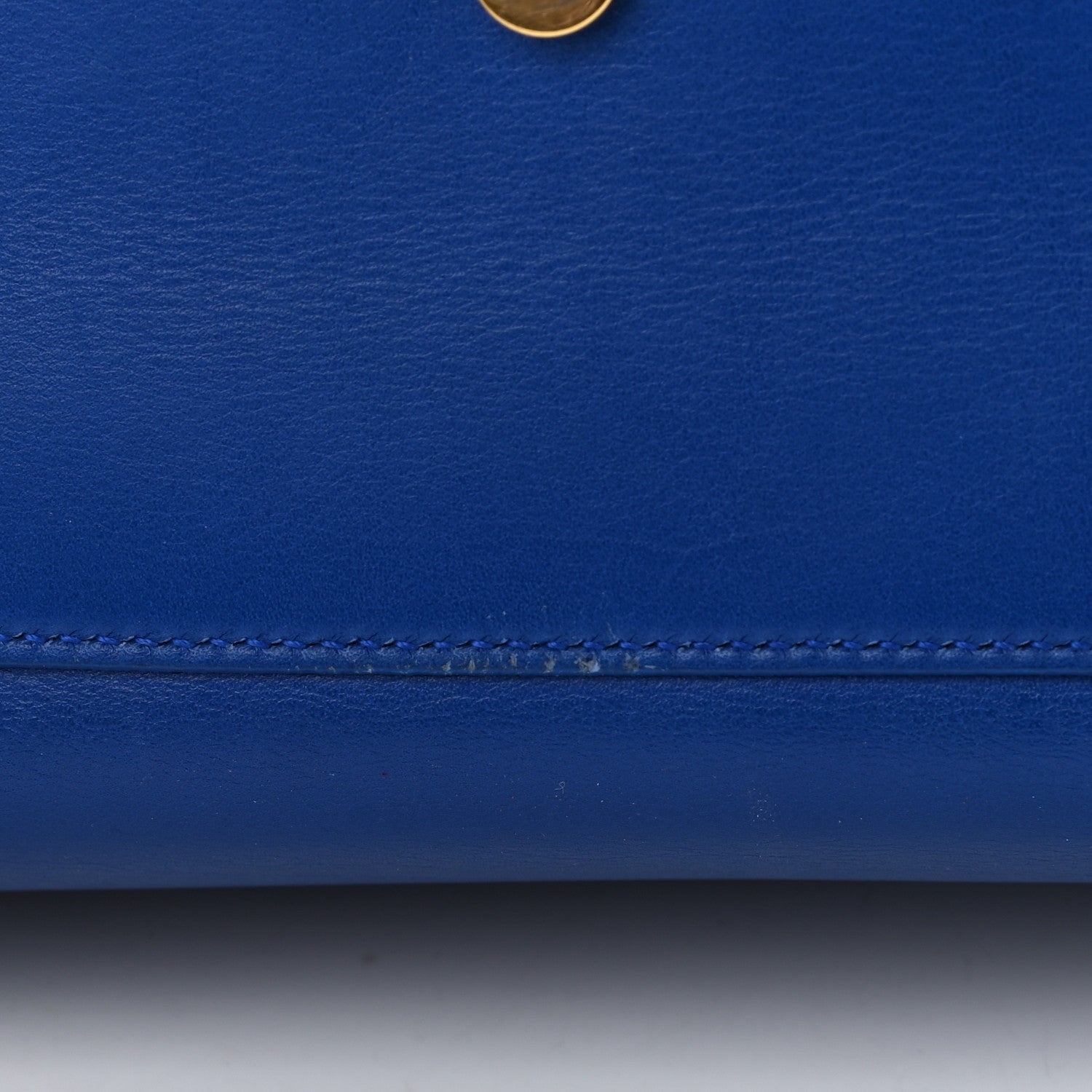 Saint Laurent Calfskin Small Sac De Jour Blue Majorelle 13 of 15