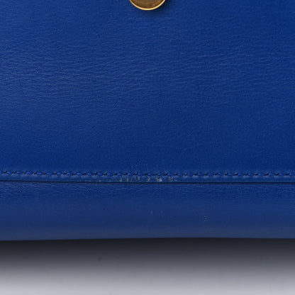 Saint Laurent Calfskin Small Sac De Jour Blue Majorelle 13 of 15