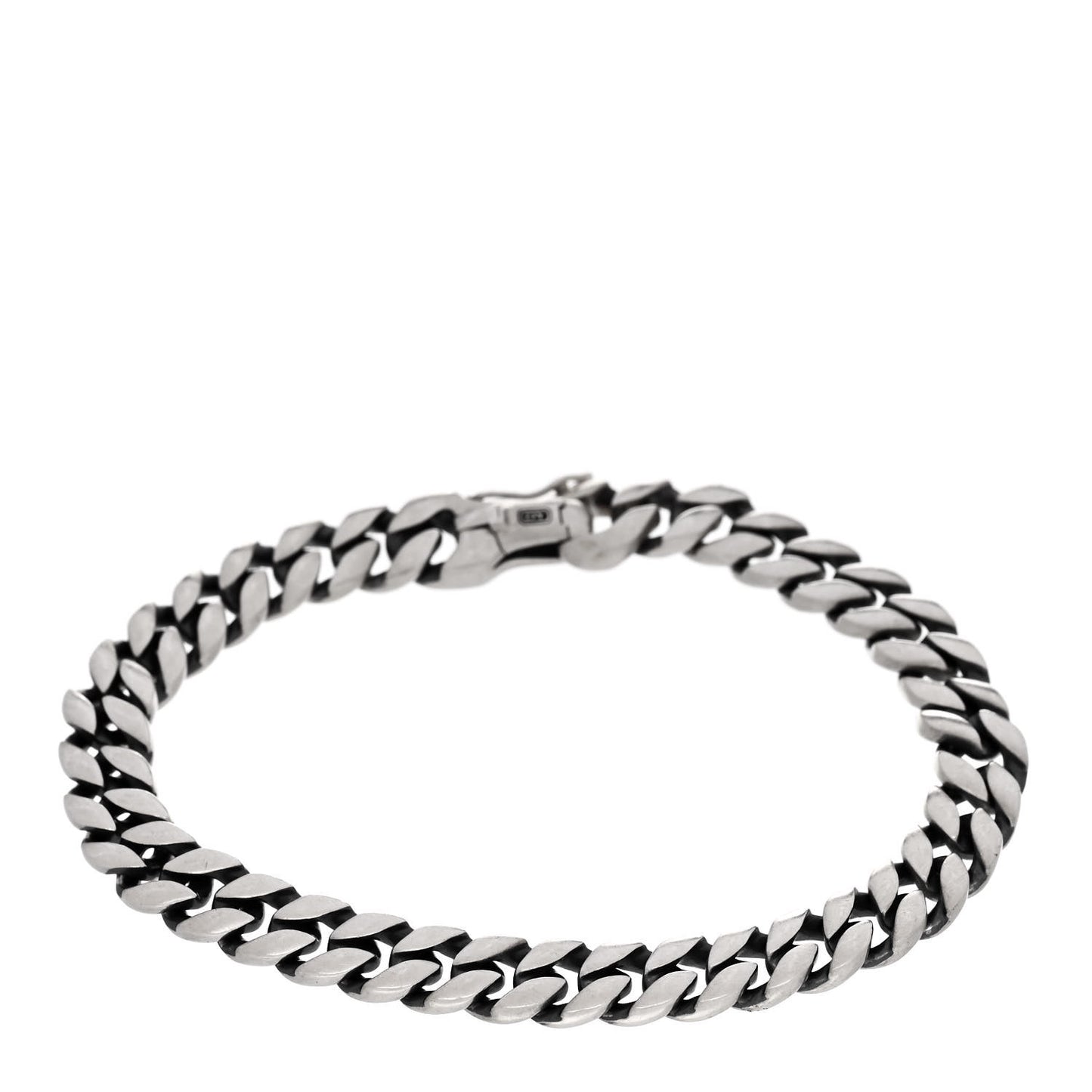 Sterling Silver 11.5mm Curb Chain Bracelet