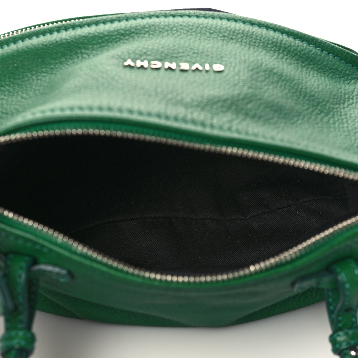 Sugar Goatskin Mini Pandora Emerald