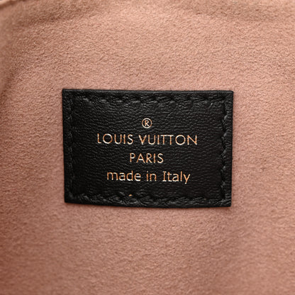 Louis Vuitton Lambskin Embossed Monogram Coussin PM Black 6 of 10