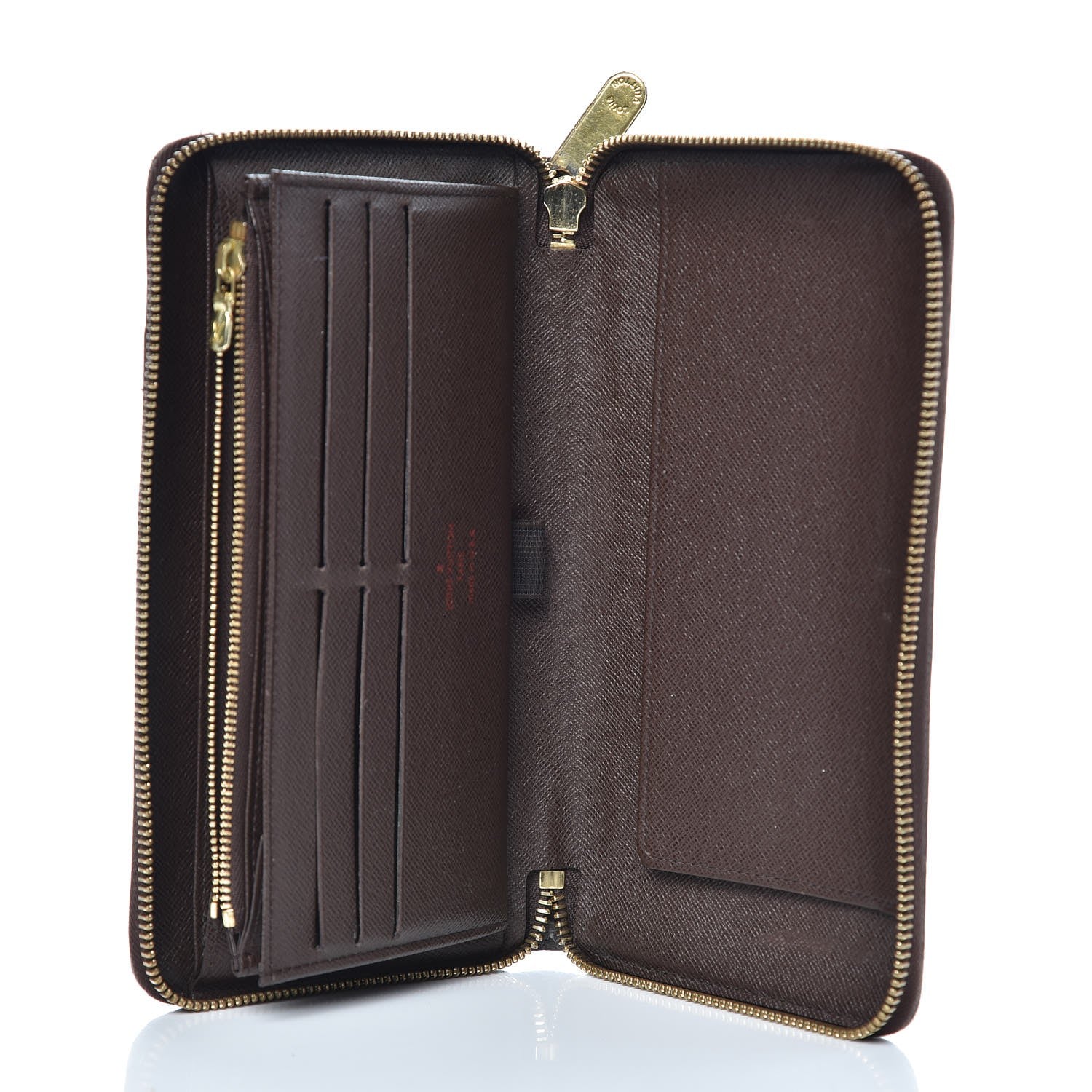 Louis Vuitton Damier Ebene Zippy Organizer Wallet 5 of 12