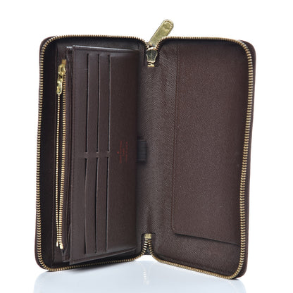 Louis Vuitton Damier Ebene Zippy Organizer Wallet 5 of 12