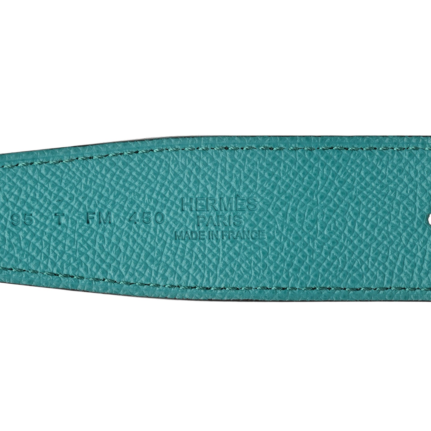 Swift Epsom 24mm Focus Belt Gold Bleu Paon