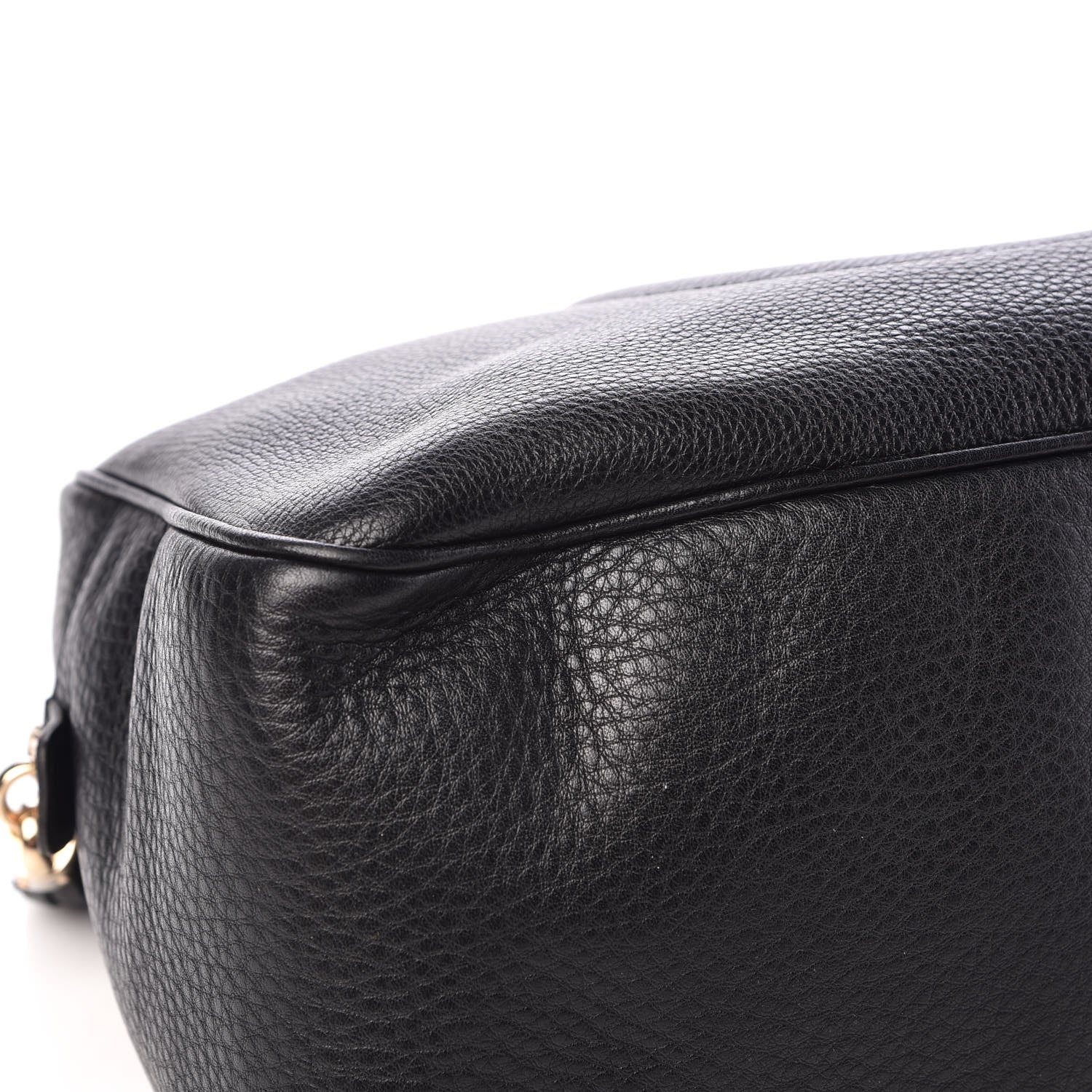 Gucci Pebbled Calfskin Medium Soho Bowler Black 8 of 10
