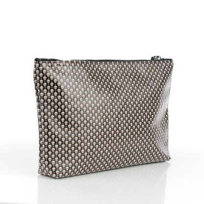 Alexander McQueen Coated Canvas Mini Skull Zipped Pouch Black 3 of 7