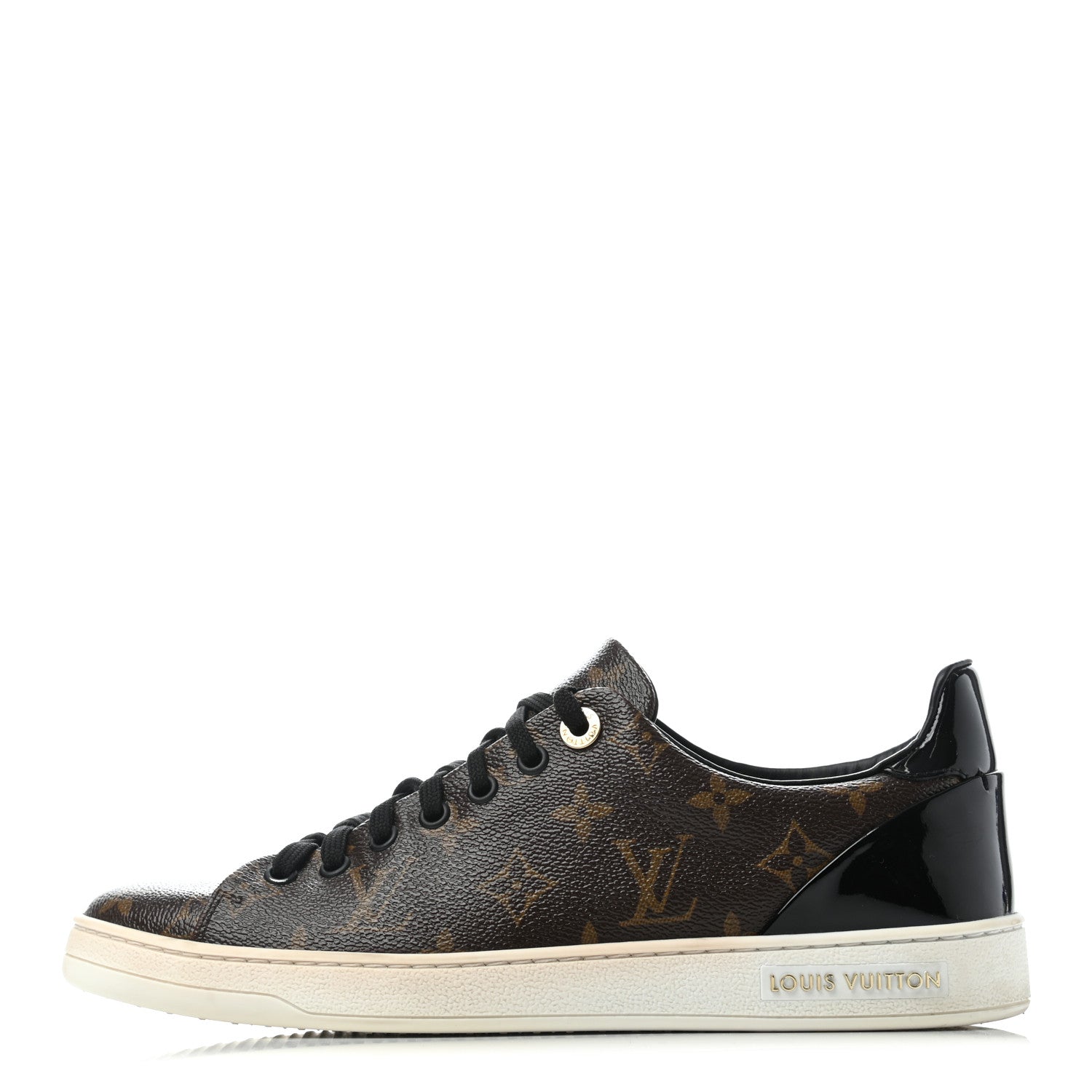 Louis Vuitton Patent Monogram Frontrow Sneakers 39 1 of 8