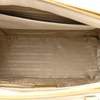 Prada Saffiano Lux Small Galleria Double Zip Tote White 5 of 12