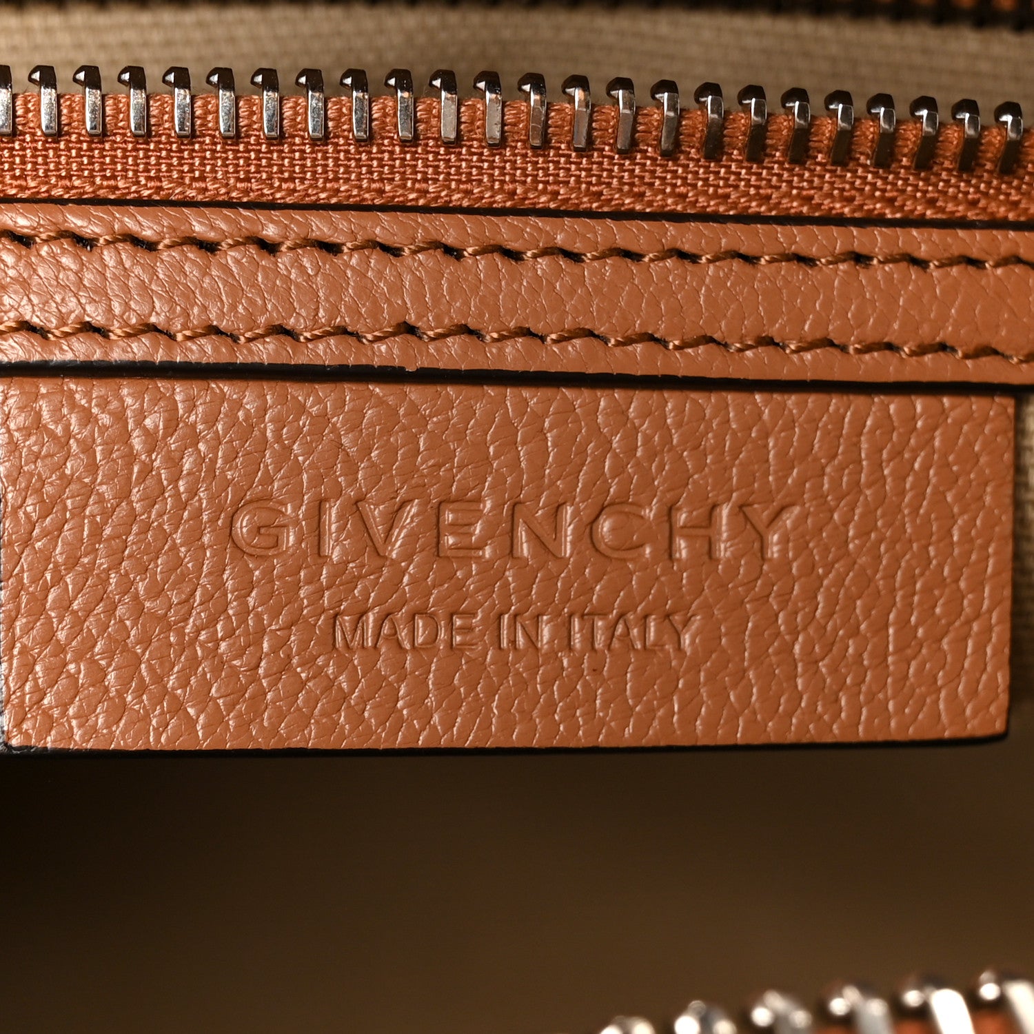 Givenchy Sugar Goatskin Mini Antigona Pony Brown 6 of 10