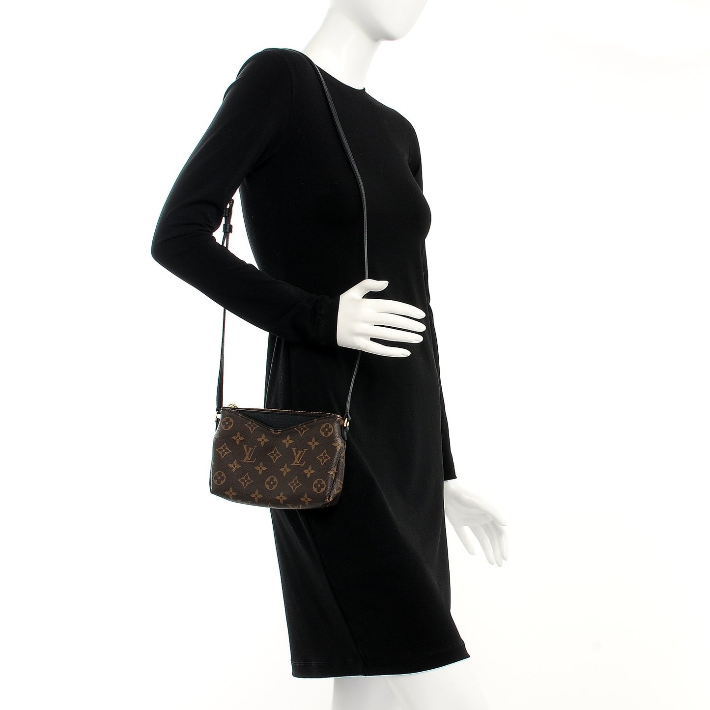 Monogram Pallas Crossbody Black