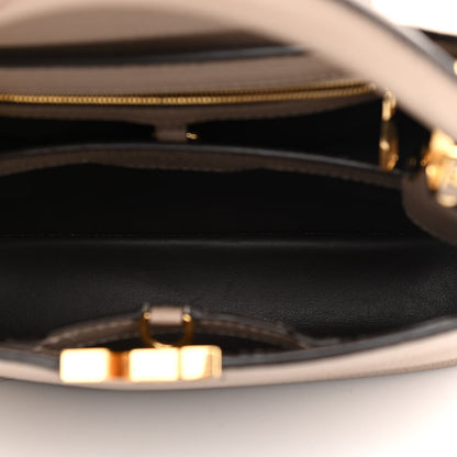 Louis Vuitton Taurillon Capucines BB Galet 8 of 10