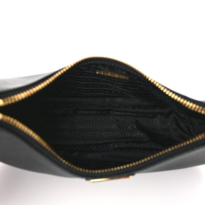 Prada Saffiano Lux Re-Edition 2005 Shoulder Bag Black 5 of 8
