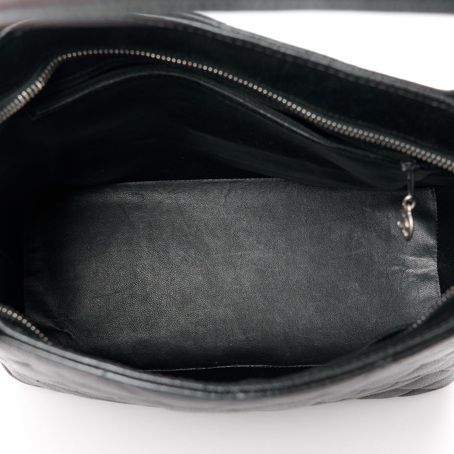 Caviar Quilted Medallion Tote Black