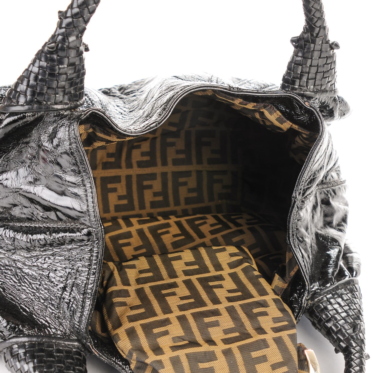 Fendi Crispe Vernice Spy Black 5 of 8