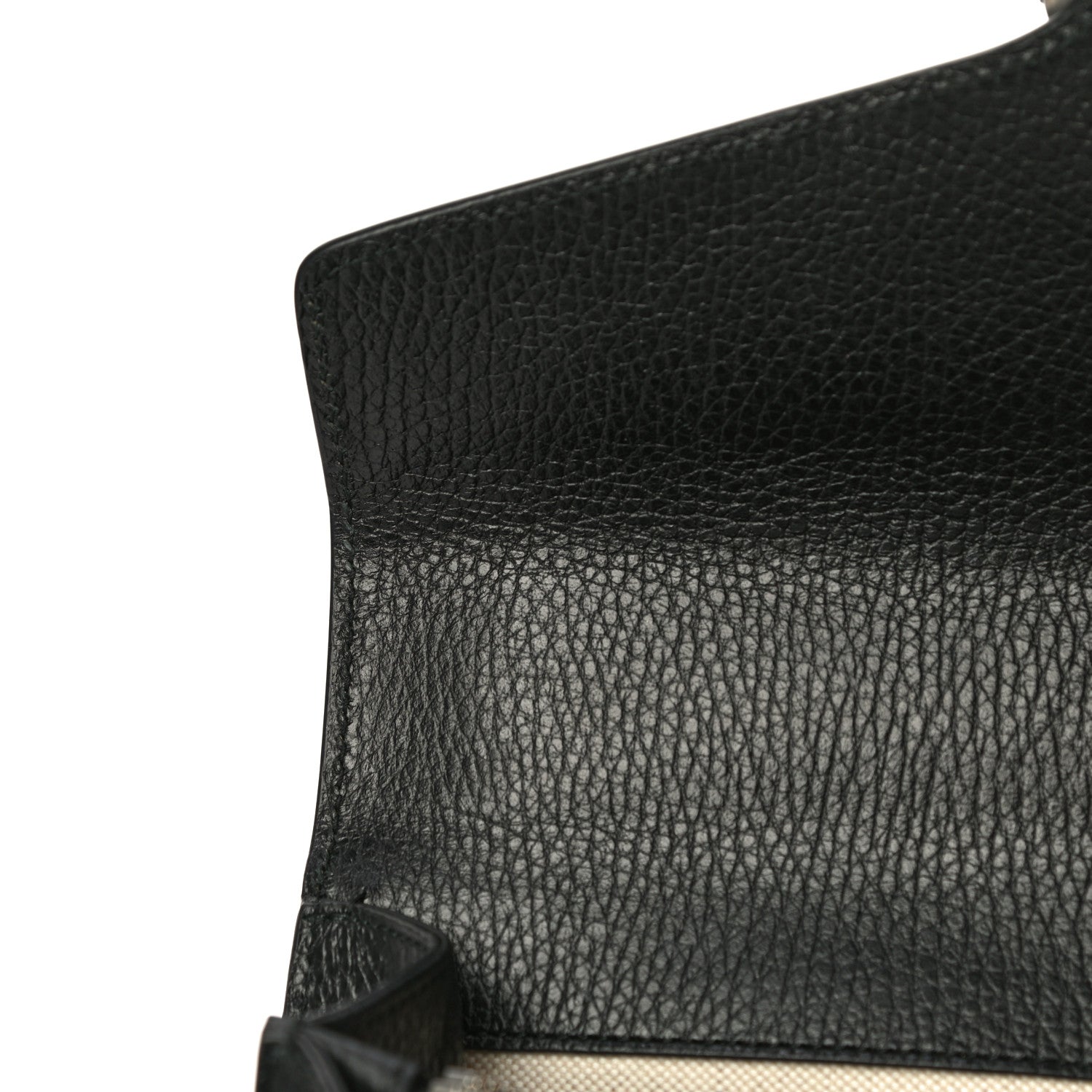 Gucci Pebbled Calfskin Small Dionysus Shoulder Bag Black 13 of 18