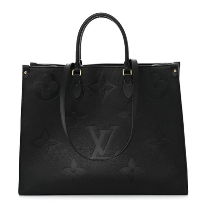 Louis Vuitton Empreinte Monogram Giant Onthego GM Black 1 of 14