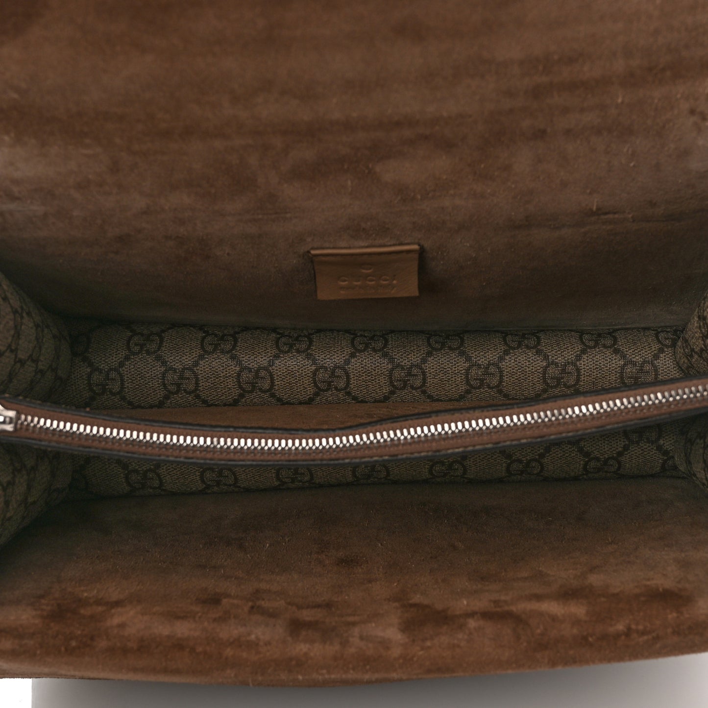 GG Supreme Monogram Small Dionysus Shoulder Bag Taupe