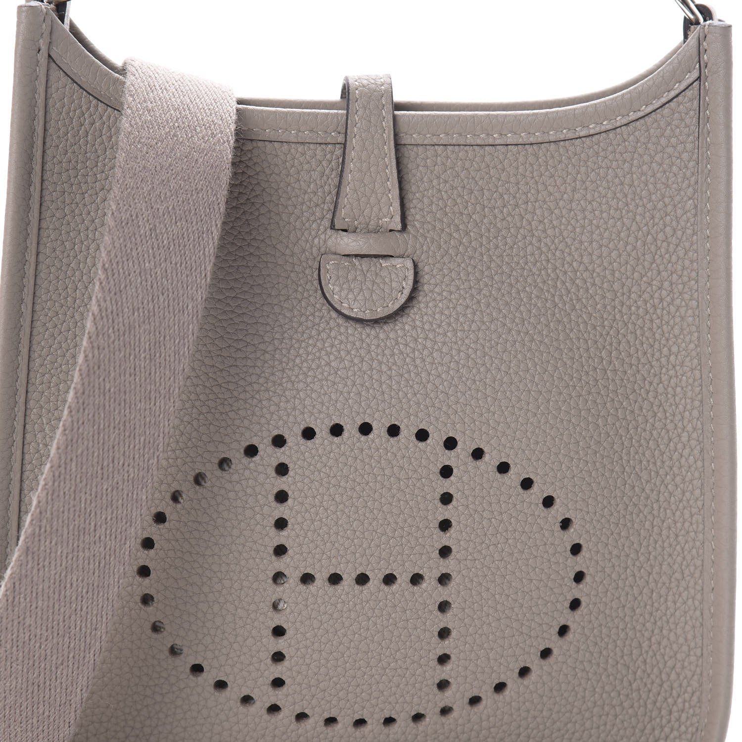 Hermes Taurillon Maurice Evelyne TPM Gris Asphalte 7 of 9