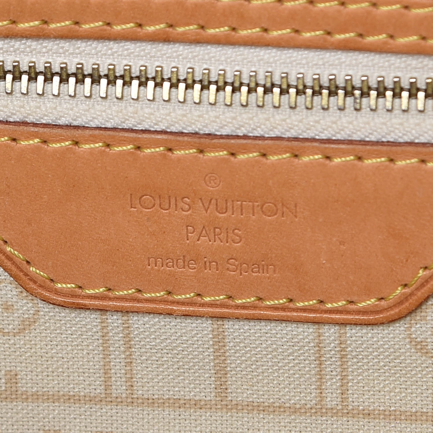 Louis Vuitton Damier Azur Neverfull MM 8 of 19