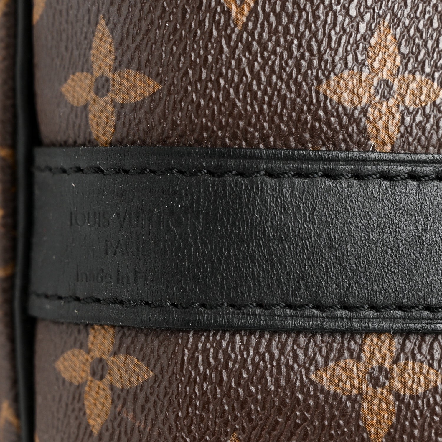 Louis Vuitton Monogram Macassar Keepall Bandouliere 55 7 of 13