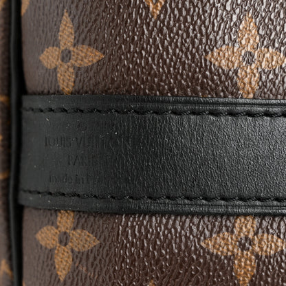 Louis Vuitton Monogram Macassar Keepall Bandouliere 55 7 of 13