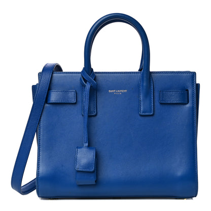 Saint Laurent Calfskin Nano Sac De Jour Royal Blue 1 of 9