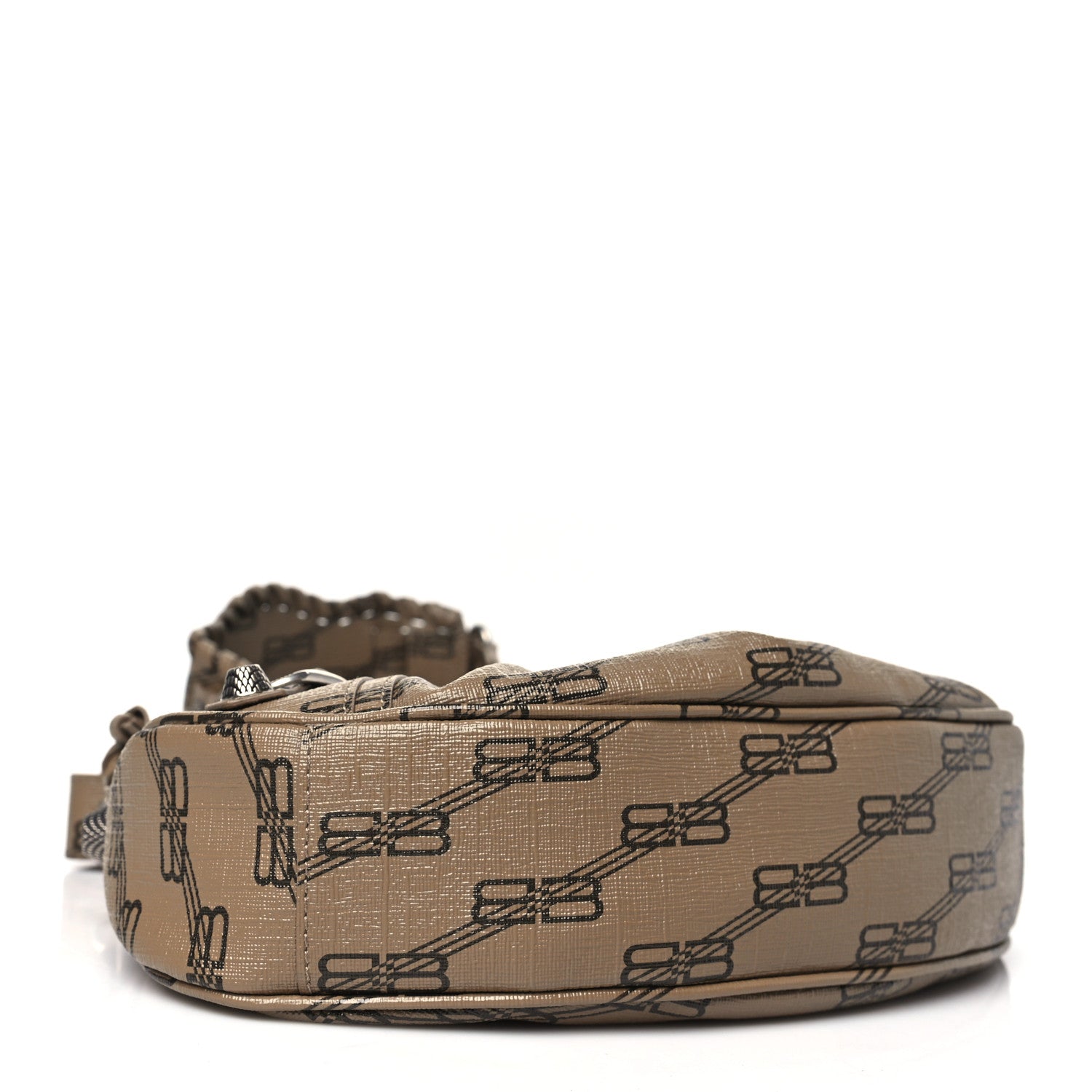 Balenciaga Coated Canvas BB Monogram Le Cagole Shoulder Bag XS Beige Brown 5 of 11