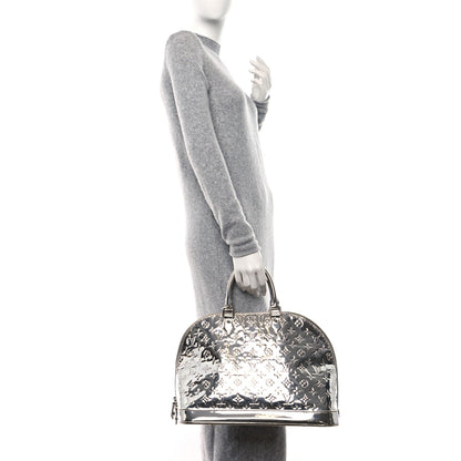Louis Vuitton Monogram Miroir Alma MM Silver 2 of 20