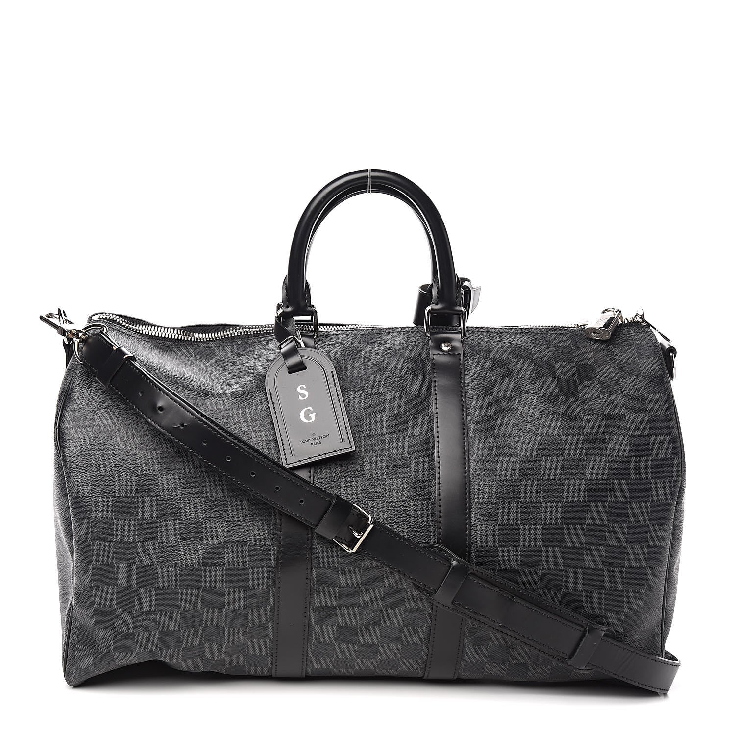 Louis Vuitton Damier Graphite Keepall Bandouliere 45 1 of 9