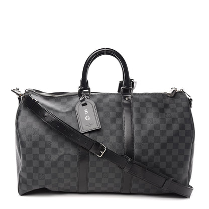 Louis Vuitton Damier Graphite Keepall Bandouliere 45 1 of 9