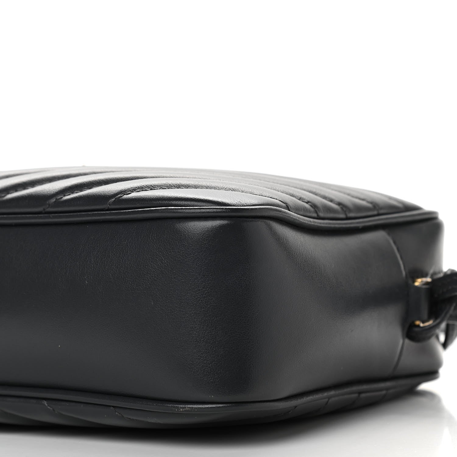 Saint Laurent Calfskin Matelasse Monogram Lou Camera Bag Asphalt 10 of 13