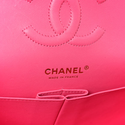 Chanel Caviar Quilted Medium Double Flap Pink 6 of 12