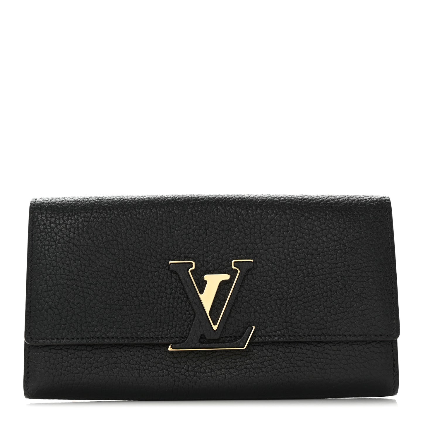 Taurillon Capucines Wallet Black