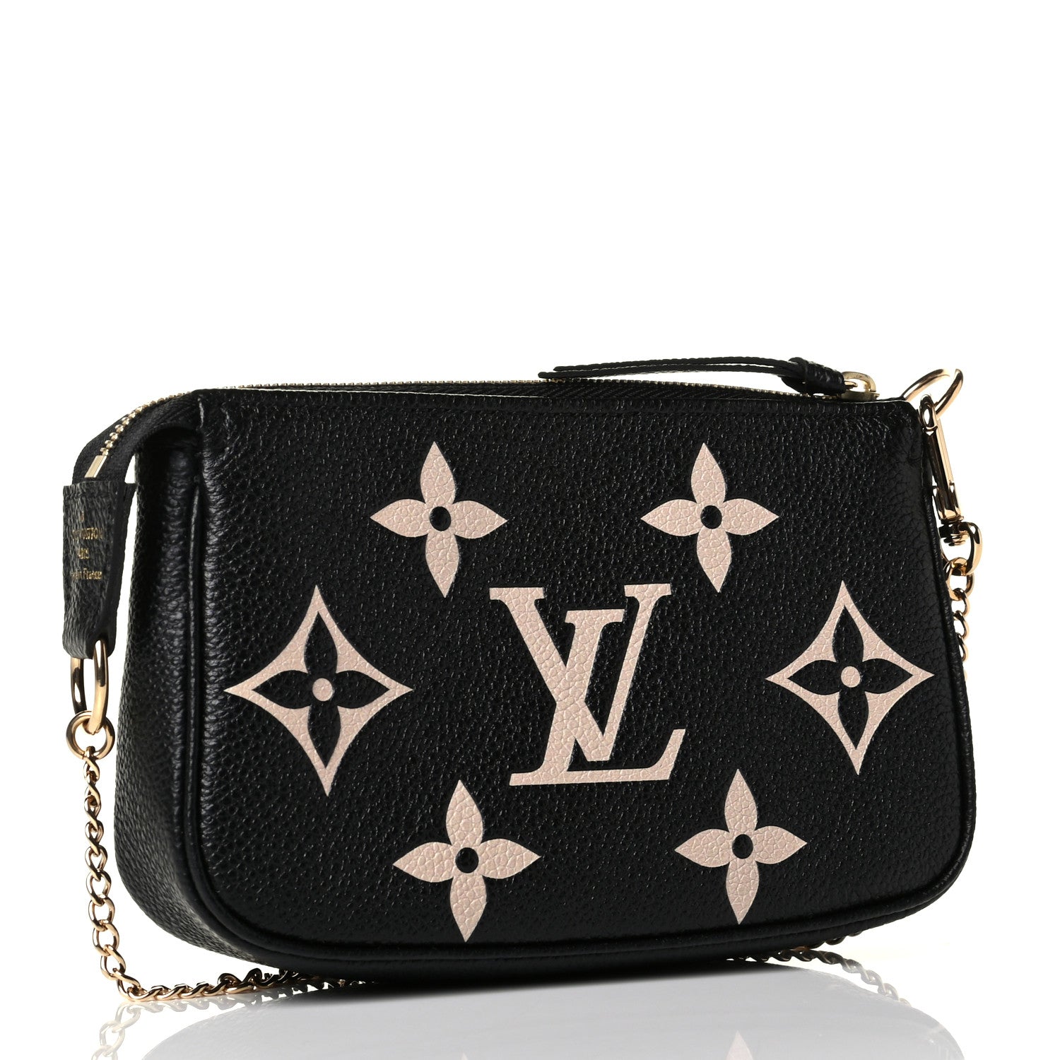 Louis Vuitton Empreinte Monogram Giant Mini Pochette Accessories Black 2 of 5