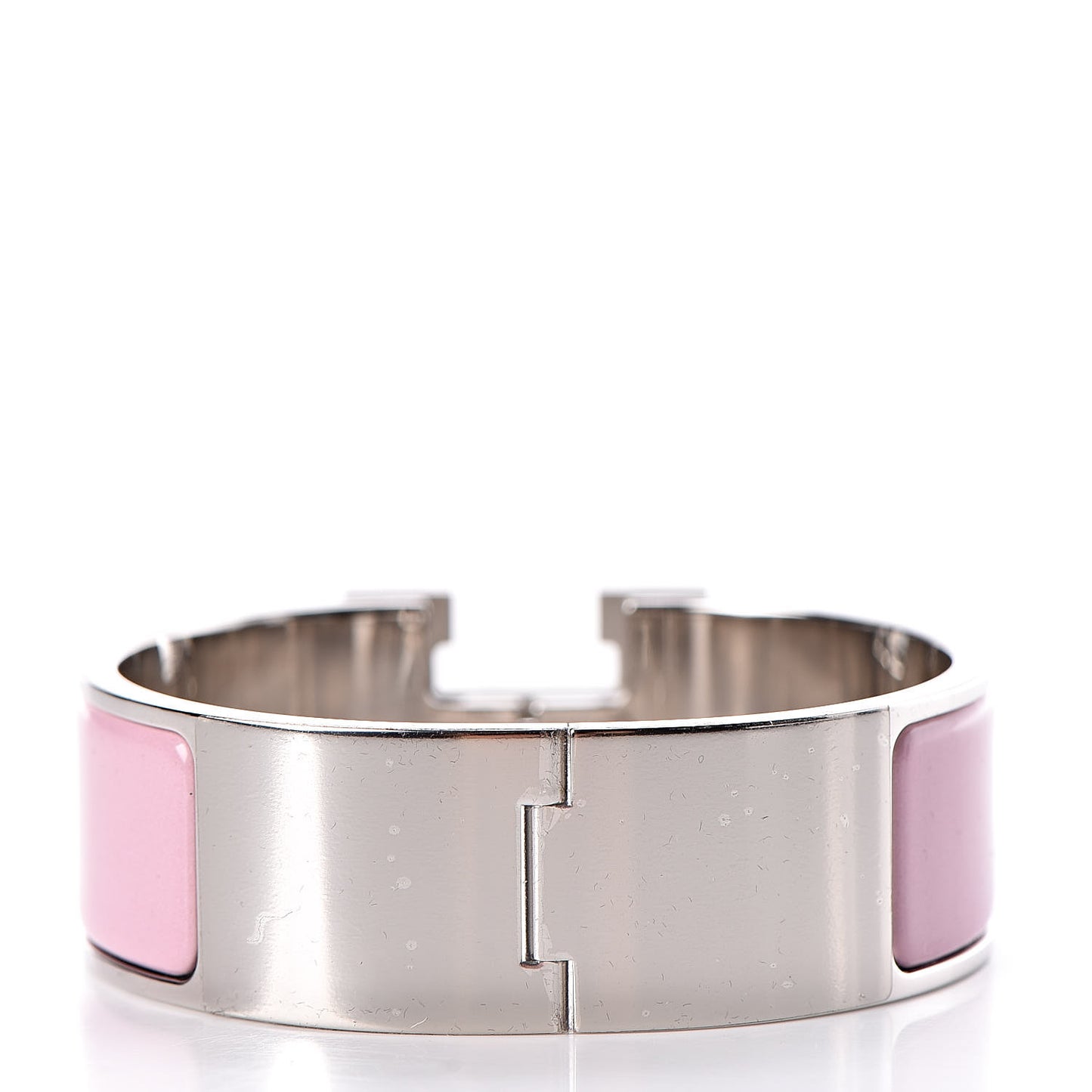 Enamel Wide Clic Clac H Bracelet PM Rose Cassata