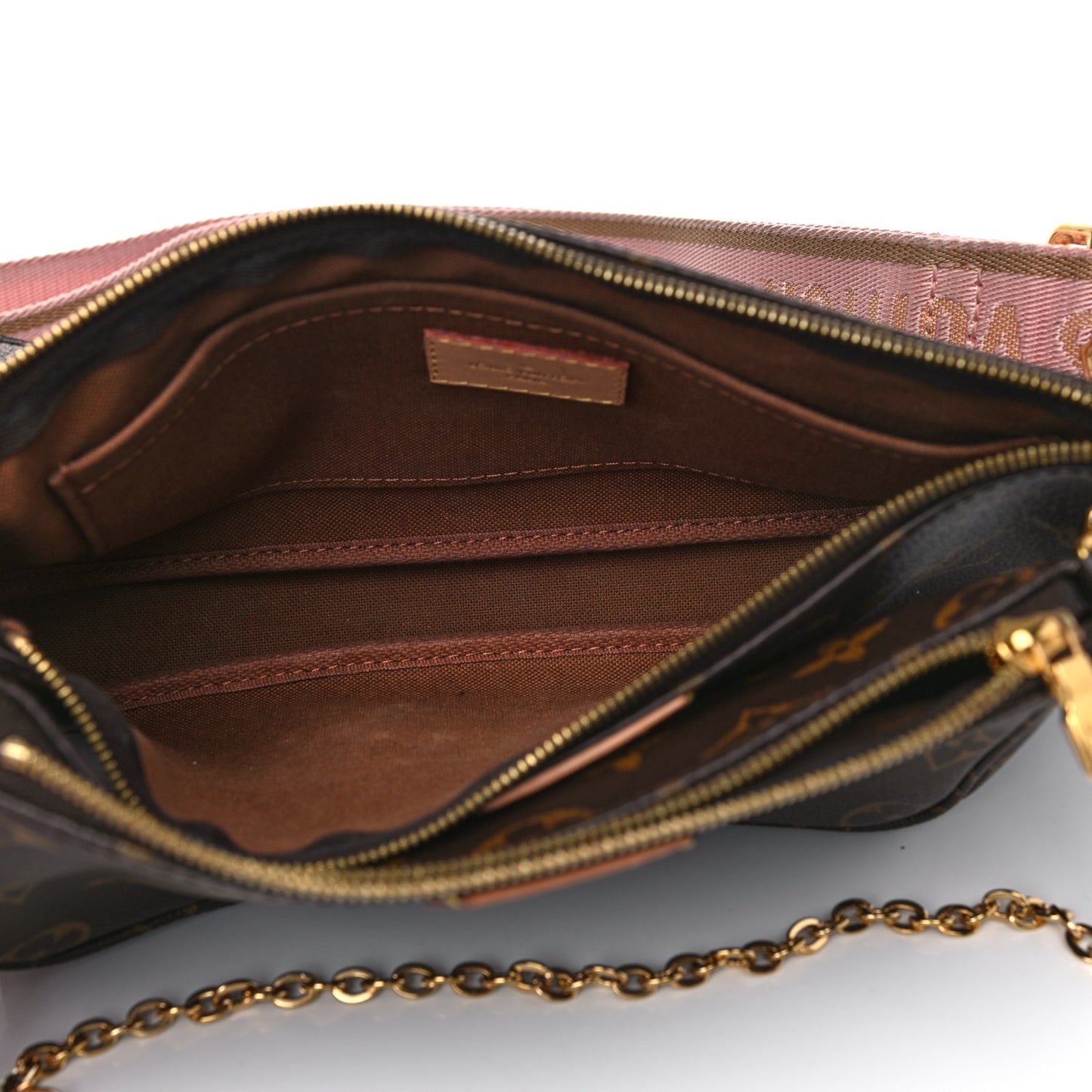 Monogram Multi Pochette Accessories Rose Clair