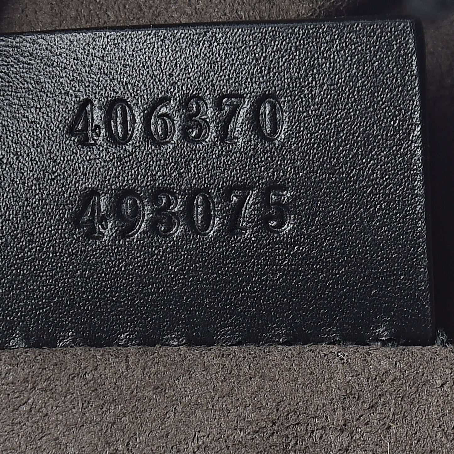 GG Supreme Monogram Medium Backpack Black