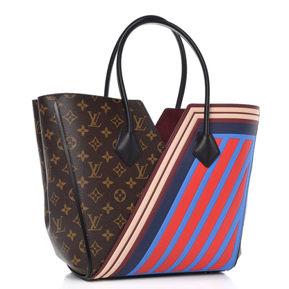 Louis Vuitton Calfskin Monogram Kimono Tote MM 3 of 8
