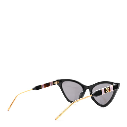 Gucci Acetate Cat Eye GG0708S Sunglasses Black 4 of 9