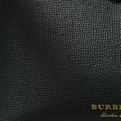 Burberry Derby Calfskin House Check Small Camberley Black 12 of 13
