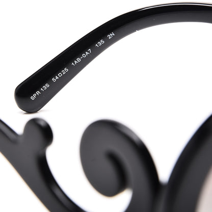 Prada Baroque Sunglasses SPR 13S Black 5 of 7