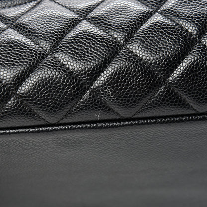 Chanel Caviar Quilted XL Grand Shopping Tote GST Black 10 of 16