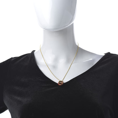 Hermes Swift O'Maillon Pendant Necklace Rose Mexico 2 of 6